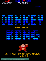 Play Donkey Kong Hearthunt — Arcade retro game