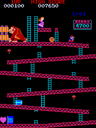 Play Donkey Kong Reverse — Arcade retro game