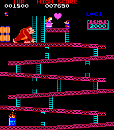 Play Donkey Kong Us Set 1 — Arcade retro game