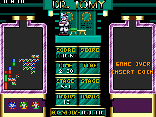 Play Dr Tomy — Arcade retro game