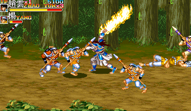 Play Sangokushi Ii San Jian Sheng Chinese Bootleg Set 2 921005 Asia Bootleg — Arcade retro game
