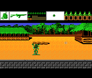 Play Alien Brigade Europe — Atari 7800 retro game