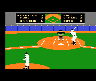 Play Baseball Europe — Atari 7800 retro game