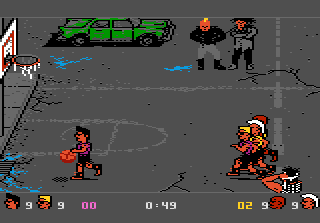 Play Basketbrawl Usa — Atari 7800 retro game