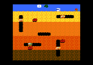 Play Dig Dug Usa — Atari 7800 retro game