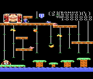 Play Donkey Kong Junior Europe — Atari 7800 retro game