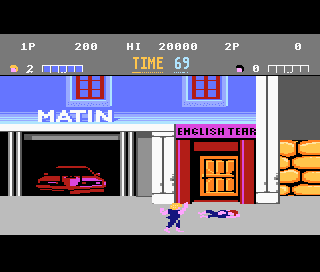 Play Double Dragon Europe — Atari 7800 retro game