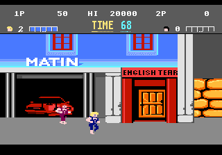 Play Double Dragon Usa — Atari 7800 retro game