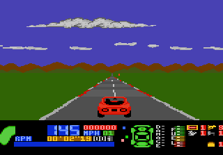 Play Fatal Run Usa — Atari 7800 retro game