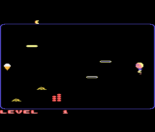 Play Food Fight Europe — Atari 7800 retro game