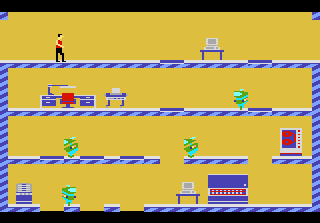 Play Impossible Mission Usa — Atari 7800 retro game