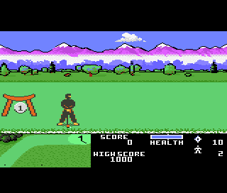 Play Ninja Golf Europe — Atari 7800 retro game