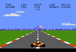 Play Pole Position Ii Usa — Atari 7800 retro game