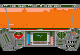Play Rescue On Fractalus Usa Proto — Atari 7800 retro game