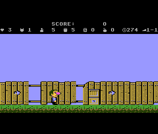 Play Scrapyard Dog Europe — Atari 7800 retro game