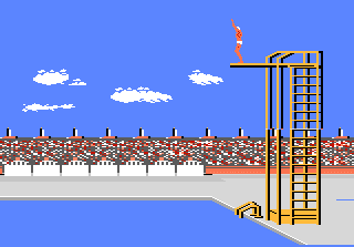Play Summer Games Usa — Atari 7800 retro game