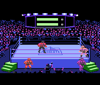 Play Title Match Pro Wrestling Europe — Atari 7800 retro game
