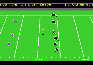 Play Touchdown Football Usa — Atari 7800 retro game