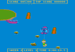 Play Water Ski Usa — Atari 7800 retro game