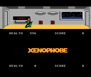 Play Xenophobe Europe — Atari 7800 retro game