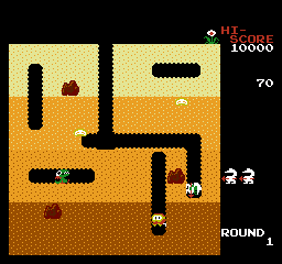 Play Dig Dug Japan Disk Writer — Famicom Disk System retro game
