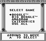 Play Boggle Plus Usa — Game Boy retro game