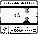 Play Bubble Ghost Usa Europe — Game Boy retro game