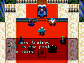Play Play SNES 7th Saga, The (USA) [Hack by James Skarzinskas v1.0] (Elnard's Balance Restauration) — snes retro game