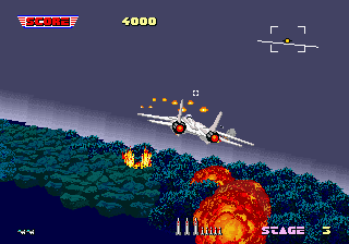 Play After Burner — Arcade retro game