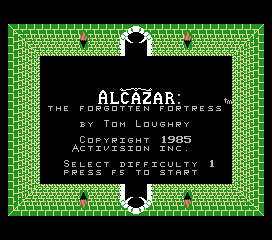 Play Play MSX 1 Alcazar — msx1 retro game