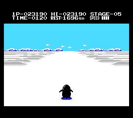 Play Play MSX 1 Antarctic Adventure — msx1 retro game