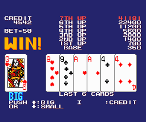 Play Play TurboGrafx-16 AV Poker (Japan) — turbografx16 retro game