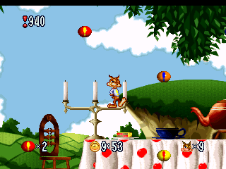 Play Jaguar Bubsy in Fractured Furry Tales (World) — jaguar retro game