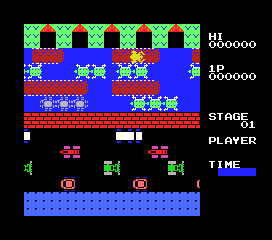 Play Frogger — msx1 retro game