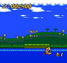 Play Play TurboGrafx CD Super Air Zonk — turbografxcd retro game