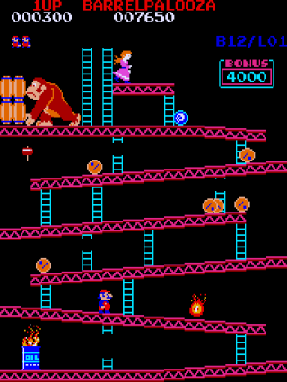 Donkey Kong Barrelpalooza