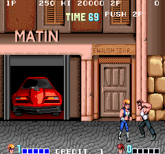 Double Dragon Bootleg With Hd6309 Bootleg