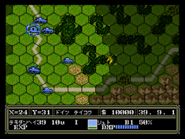 Play Genesis Advanced Daisenryaku - Deutsch Dengeki Sakusen (Japan) (Rev A)