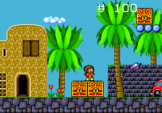 Play Genesis Alex Kidd in the Enchanted Castle (Europe)