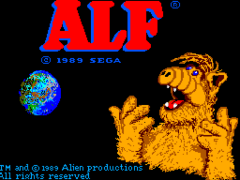 Master System Alf (USA)