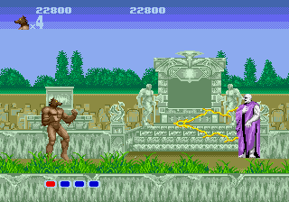 Play Genesis Altered Beast with Arcade Voice Samples
