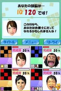 DS Atama no Kaiten no Training - Rubik's Cube & Chou Yuumei Puzzle-tachi (Japan)