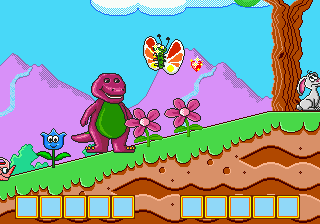Play Genesis Barney's Hide & Seek Game (USA)