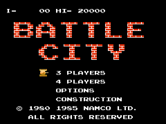 Play NES Battle City 4 Players Hack (v1.3)