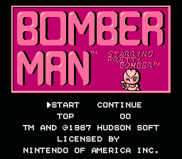 Play NES Bomberman, Starring Pretty Bomber