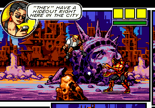 Play Genesis Comix Zone (Europe)