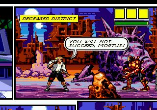 Play Genesis Comix Zone (USA) (Beta)