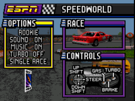 Play Genesis ESPN Speed World (USA)