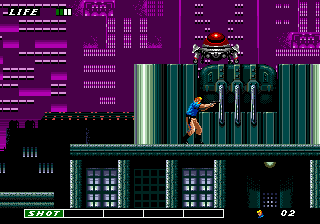Play Genesis ESWAT - City Under Siege (USA)