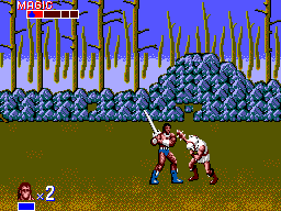 Master System Golden Axe (USA, Europe)